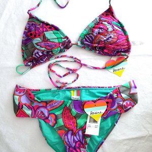 Raisins Aqua Two Piece Bikini - SIZE M